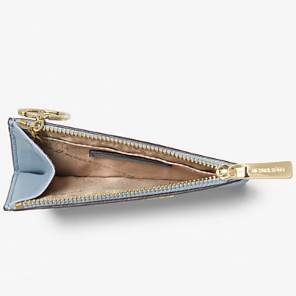 Jet Set Travel Small Saffiano Leather Coin Pouch - Picture 3 of 7